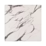 ΕΠΙΦΑΝΕΙΑ ΤΡΑΠΕΖΙΟΥ WERZALIT 80Χ80Χ3.5εκ MARBLE - Λευκό-Γκρι 5657