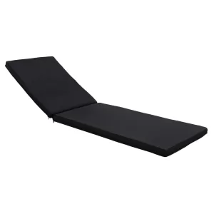 ΜΑΞΙΛΑΡΙ ξαπλώστρας textilene 600gr/m2 2x1 SIFNOS μαύρο