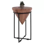 ΤΡΑΠΕΖΙ ΒΟΗΘΗΤΙΚΟ ZELIE ΑΠΟ ΜΑΣΙΦ ΚΟΡΜΟ ΑΚΑΚΙΑΣ Φ31X53Υ εκ.