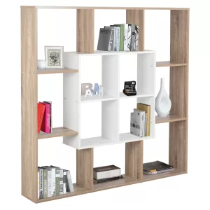 ΒΙΒΛΙΟΘΗΚΗ BRODY 136X22X136 ΛΕΥΚΟ