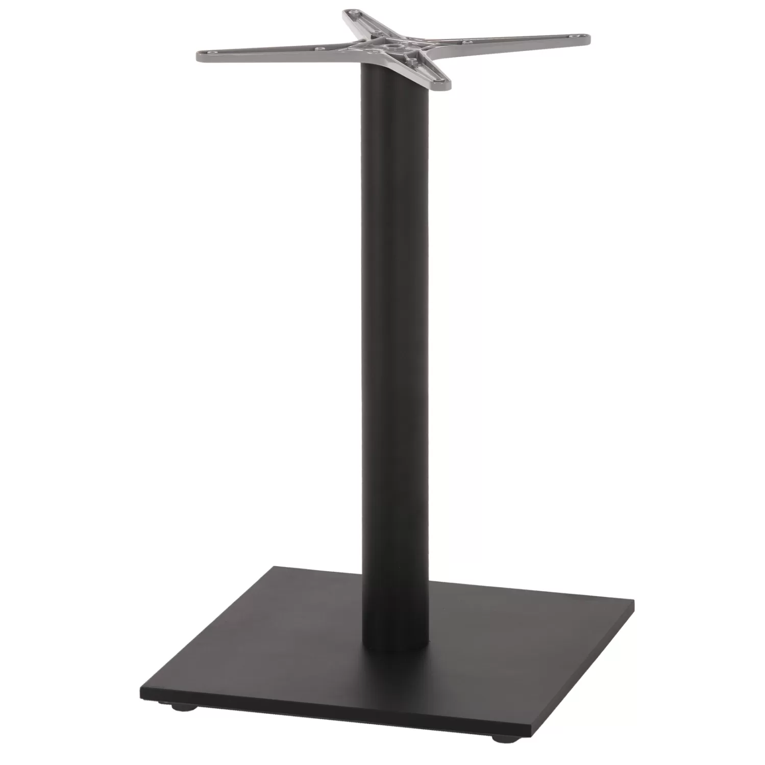 ΒΑΣΗ ΤΡΑΠΕΖΙΟΥ ΑΛΟΥΜΙΝΙΟΥ ΓΚΡΙ ΣΤΑΥΡΟΣ 46Χ46εκ 46Χ46Χ72Υεκ.