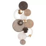 ΔΙΑΚΟΣΜΗΤΙΚΟ ΤΟΙΧΟΥ ΜΕΤΑΛΛΟ ΣΕ ΓΗΙΝΑ ΧΡΩΜΑΤΑ 60x5x122 εκ.