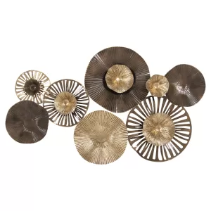 ΔΙΑΚΟΣΜΗΤΙΚΟ ΤΟΙΧΟΥ ΜΕΤΑΛΛΟ ΣΕ ΓΗΙΝΑ ΧΡΩΜΑΤΑ 83x48 εκ