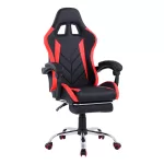 ΠΟΛΥΘΡΟΝΑ GAMING RUTT ΜΕ ΑΝΑΚΛΙΝΟΜΕΝΗ ΠΛΑΤΗ ΚΑΙ ΥΠΟΠΟΔΙΟ ΣΕ ΧΡΩΜΑ ΜΑΥΡΟ-ΚΟΚΚΙΝΟ