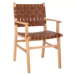 ΠΟΛΥΘΡΟΝΑ FELIPE ΤΟΟΝ ΞΥΛΟ ΜΕ PU Καφέ 62x59x86 εκ