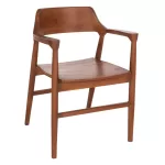 ΠΟΛΥΘΡΟΝΑ ΤΡΑΠΕΖΑΡΙΑΣ NIONI ΞΥΛΟ ΤΕΑΚ-ΚΑΡΥΔΙ 57x53x77εκ