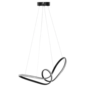 ΦΩΤΙΣΤΙΚΟ ΟΡΟΦΗΣ ΜΑΥΡΟ LED 52x28x66Υ εκ.