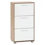 ΠΑΠΟΥΤΣΟΘΗΚΗ ΜΕΛΑΜΙΝΗΣ DAVINA 3ΘΕΣΕΩΝ SONAMA-ΛΕΥΚΗ - 62Χ24Χ110 εκ