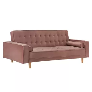 ΚΑΝΑΠΕΣ ΚΡΕΒΑΤΙ SALVADOR ΒΕΛΟΥΔΟ ΣΑΠΙΟ ΜΗΛΟ 223X90X80Y εκ.