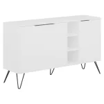 Μπουφές Clara λευκό 142x35.5x83εκ