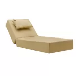 Μαξιλάρι ξαπλώστρας Specta ύφασμα μπεζ 60x190x20εκ