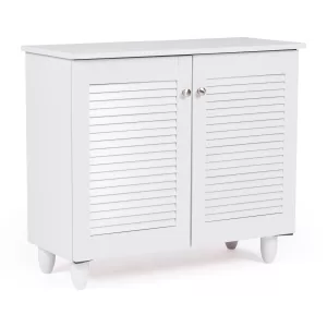 Παπουτσοθήκη-ντουλάπι REA Λευκό - Οργάνωση & Αποθήκευση Παπουτσιών