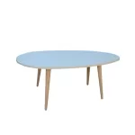 Τραπέζι σαλονιού “KING” σε χρώμα Λευκό Ρουστικ 98x60x39