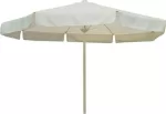 Ομπρέλα στρόγγυλη σιδερένια σε χρώμα εκρού 2 30