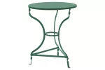 Τραπέζι ΚΙΜΩΛΟΣ από μέταλλο σε πράσινο χρώμα - Φ60x72