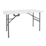 Τραπέζι catering Pik πτυσσόμενο-βαλίτσα λευκό - 122x60x74