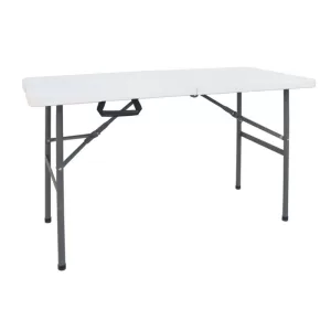 Τραπέζι catering Pik πτυσσόμενο-βαλίτσα λευκό - 122x60x74