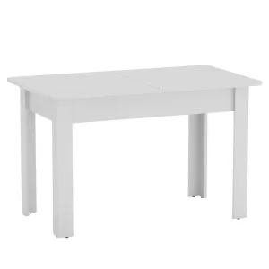 Τραπέζι Quiin επεκτεινόμενο λευκό 120-164x70x73.5εκ