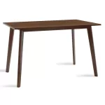 Τραπέζι Benson MDF σε καρυδί απόχρωση 120x75x75εκ