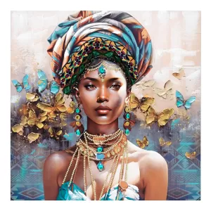 Πίνακας σε καμβά Baba 3D 100x3x100εκ