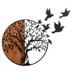 ΔΙΑΚΟΣΜΗΤΙΚΟ ΤΟΙΧΟΥ ILLUSION ΜΕΤΑΛΛΟ-ΞΥΛΟ 56,5x3x56,5Υεκ.