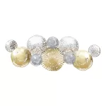 Διακοσμητικό τοίχου Dille μέταλλο πολύχρωμο 114.9x4.4x43.2εκ