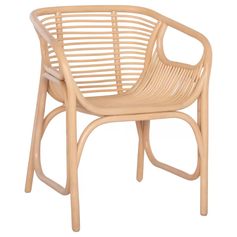 ΠΟΛΥΘΡΟΝΑ MEL ΕΣΩΤ. ΧΩΡΩΝ ΦΥΣΙΚΟ RATTAN 62x57,5x79,5Υεκ.