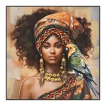 ΠΙΝΑΚΑΣ TOIXOY ΤΕΤΡΑΓΩΝΟΣ ONNANOKO ΜΕ ΚΟΡΝΙΖΑ ΜΑΥΡΗ-ΚΑΜΒΑΣ ΕΚΤΥΠΩΣΗ 82x4,5x82Υεκ.