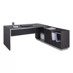ΓΡΑΦΕΙΟ ΕΠΑΓΓΕΛΜΑΤΙΚΟ ΔΕΞΙΑ ΓΩΝΙΑ ROSEWOOD 180X170X76Υ εκ.