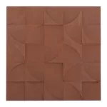 ΠΙΝΑΚΑΣ ΤΕΤΡΑΓΩΝΟΣ SANTORINI ΚΑΦΕ 80x5x80