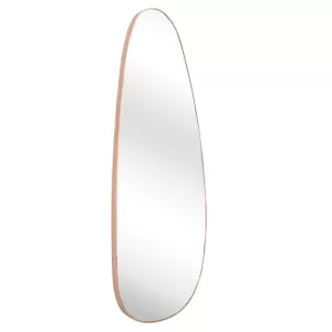 ΚΑΘΡΕΠΤΗΣ ΤΟΙΧΟΥ CRITHER ΜΕ ΠΛΑΙΣΙΟ MDF ΦΥΣΙΚΟ ΧΡΩΜΑ ΞΥΛΟΥ 49x140Υεκ.