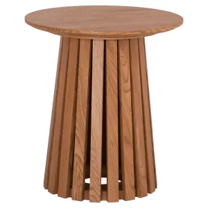 ΤΡΑΠΕΖΑΚΙ ΒΟΗΘΗΤΙΚΟ TALBERT MDF ΣΕ ΦΥΣΙΚΟ ΞΥΛΟΥ Φ45x50,5Υεκ.