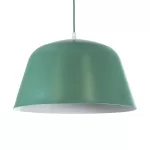 UPVALE Μοντέρνο Κρεμαστό Φωτιστικό Οροφής Πράσινο & Λευκό