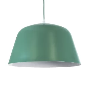 UPVALE Μοντέρνο Κρεμαστό Φωτιστικό Οροφής Πράσινο & Λευκό