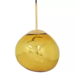 DIXAR Μοντέρνο Κρεμαστό Φωτιστικό Οροφής με Ντουί Χρυσό Φιμέ