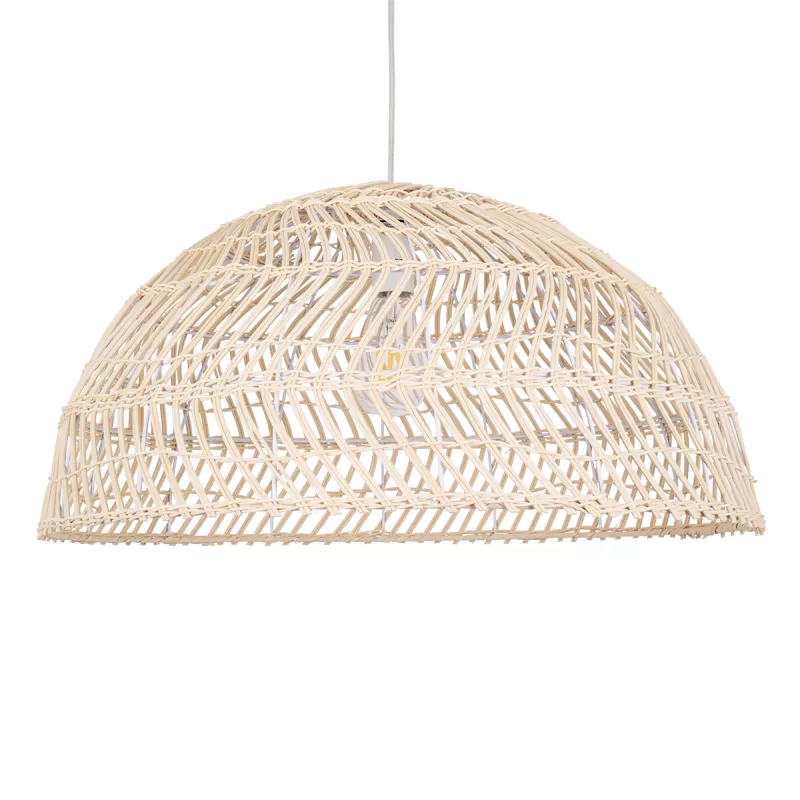 COMORES Boho Κρεμαστό Φωτιστικό Οροφής με Ντουί 1 x E27 AC 220-240V IP20 - Μπεζ - Μ60 x Π60 x Y29cm