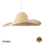 ESPARGOS Boho Κρεμαστό Φωτιστικό Οροφής με Ντουί 1 x E27 AC 220-240V IP20 - Μπεζ - Μ70 x Π70 x Υ35cm