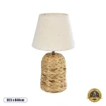 HOLOKAI Boho Επιτραπέζιο Φωτιστικό Πορτατίφ με Ντουί Μπεζ