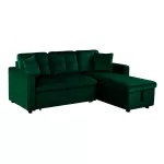 ΚΑΝΑΠΕΣ ΓΩΝΙΑ ΚΡΕΒΑΤΙ WAYNE 224x147x85Υεκ. ΒΕΛΟΥΔΟ ΚΥΠΑΡΙΣΣΙ