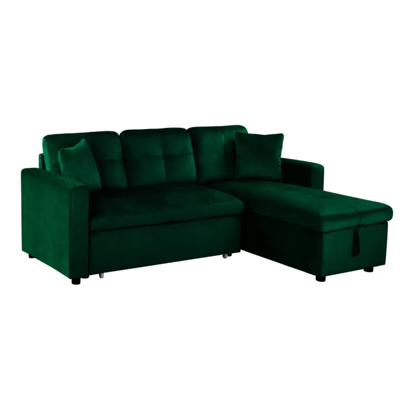 ΚΑΝΑΠΕΣ ΓΩΝΙΑ ΚΡΕΒΑΤΙ WAYNE 224x147x85Υεκ. ΒΕΛΟΥΔΟ ΚΥΠΑΡΙΣΣΙ