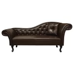 ΑΝΑΚΛΙΝΔΡΟ T.CHESTERFIELD NIOVI PU ΣΚ.ΚΑΦΕ-ΜΑΥΡΑ ΠΟΔΙΑ(ΔΕΞΙ)190x61x84Yεκ