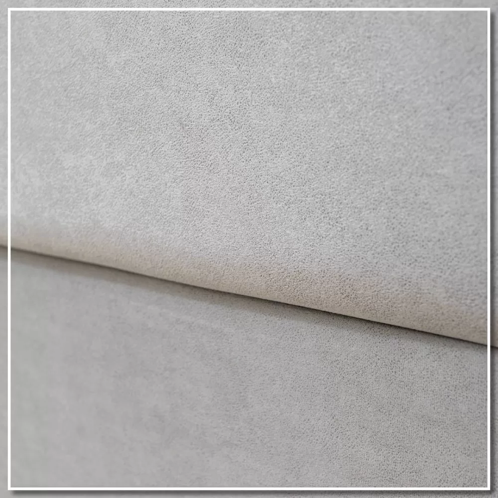 Κρεβάτι μονό "PALERMO" από ύφασμα σε χρώμα γκρι του πάγου 90x200x92 - Image 2