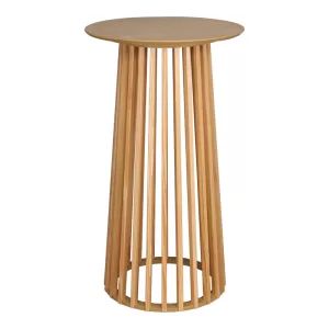 Τραπέζι μπαρ Domonic mdf φυσικό Φ60x105εκ