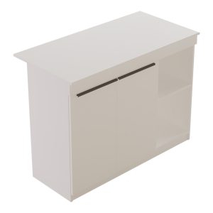 Τραπέζι-πάγκος κουζίνας Kogile λευκό 120x60x88,2εκ