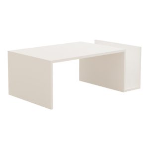 Τραπέζι σαλονιού Poko λευκό 86,8x50x32,4εκ