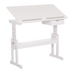 ΓΡΑΦΕΙΟ/ΣΧΕΔΙΑΣΤΗΡΙΟ ASCENT MDF ΣΕ ΛΕΥΚΟ 109x55x87,5Υεκ