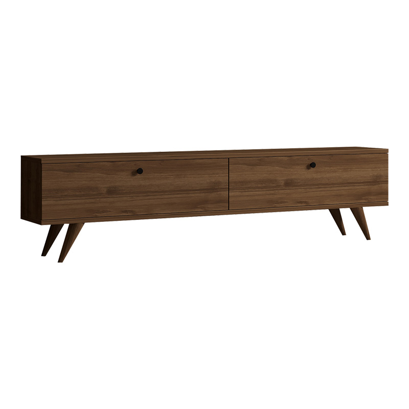 Έπιπλο τηλεόρασης Jate καρυδί 160x25x40εκ