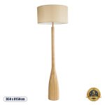 BERKBAY Boho Επιδαπέδιο Φωτιστικό με Ντουί 1 x E27 AC 220-240V IP20 - Μπεζ - Μ50 x Π50 x Υ150cm