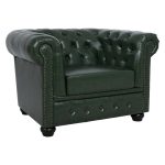 ΠΟΛΥΘΡΟΝΑ T.CHESTERFIELD POLINA PU ΚΥΠΑΡΙΣΣΙ 106x87x70 εκ.