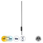 HARLEM Μοντέρνο Φωτιστικό Τοίχου – Μαύρο Ρυθμιζόμενο